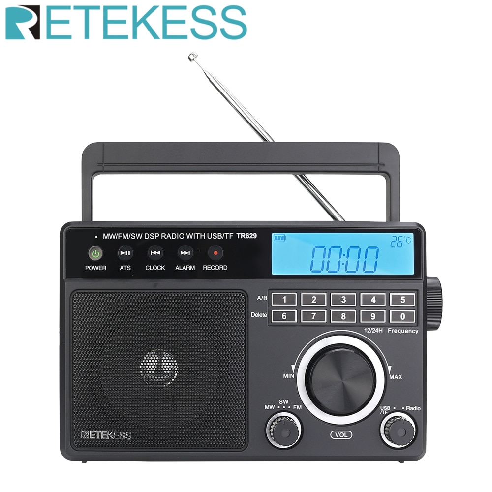 Retekess TR629  ޴ FM AM SW Ķ ..